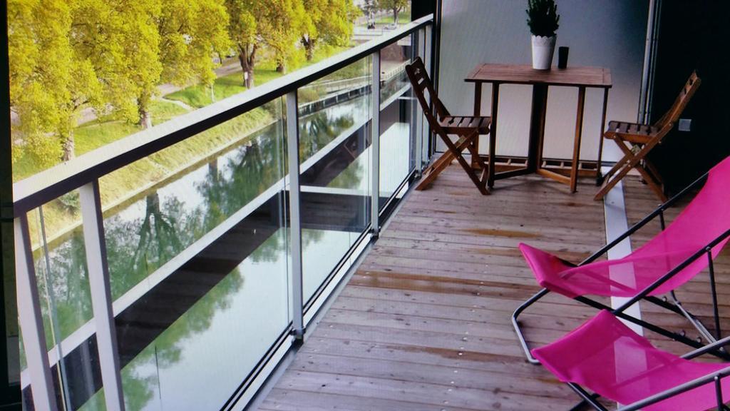 Studio Avec Terrace Docks Estrasburgo Exterior foto